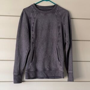 lululemon athletica Slate Gray Sweatshirt